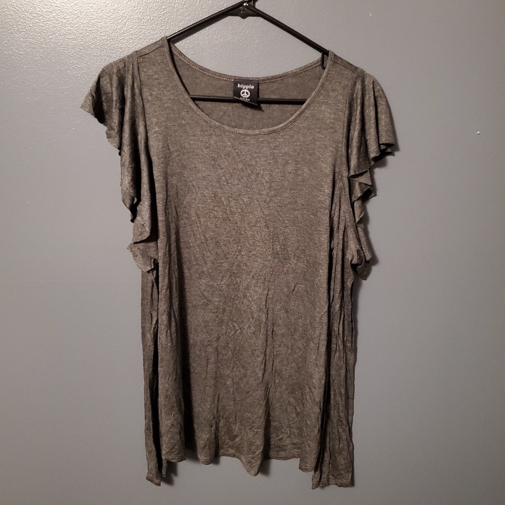Cold shoulder tee - Picture 4 of 6